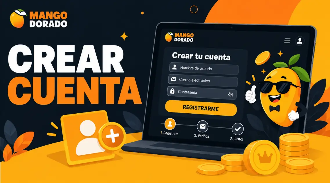 Cómo Crear una Cuenta en Mango Dorado Casino