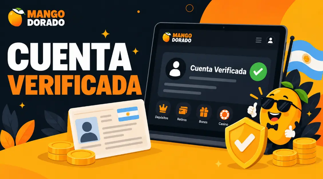 Verificación de Cuenta en Mango Dorado Argentina
