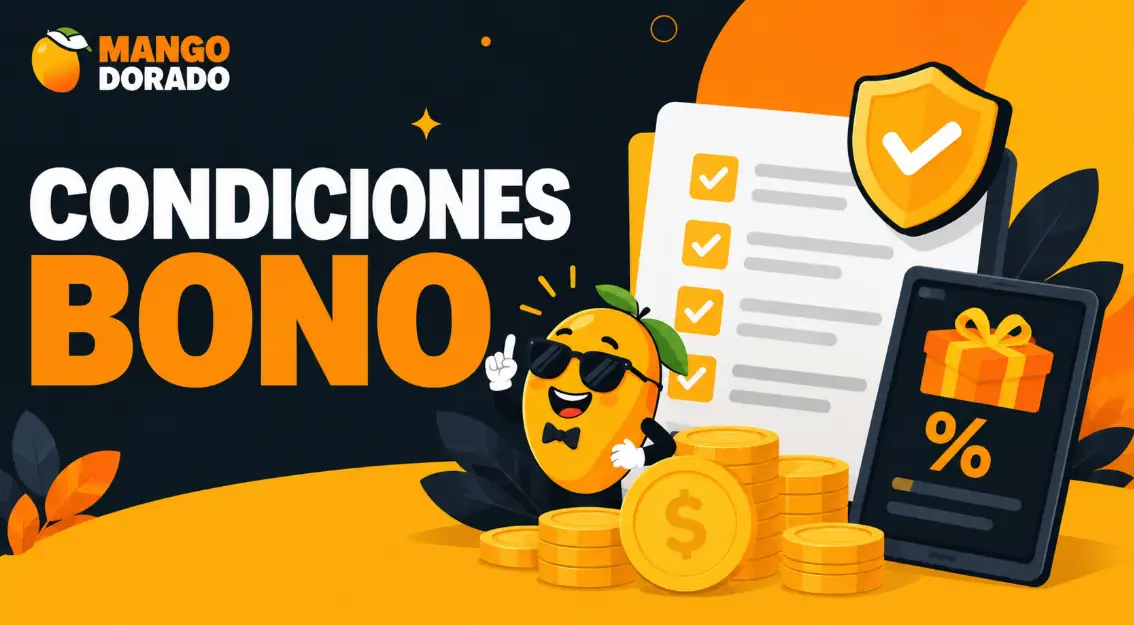 Condiciones de los Bonos en Mango Dorado Casino