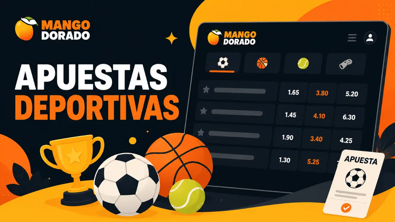 Apuestas deportivas dentro de Mangodorado Casino